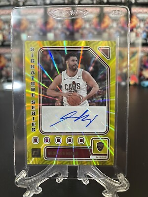 #ad 2023 24 Panini DONRUSS Georges Niang Signature Series Auto 01 15 Gold Laser $39.00