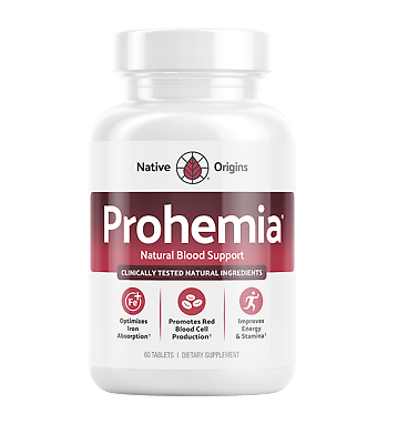 #ad Prohemia Natural Red Blood Cell Iron Builder OFFICIAL LISTING $39.95