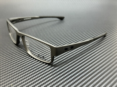 #ad OAKLEY OX8046 1357 Light Steel Men#x27;s 57 mm Eyeglasses $149.85