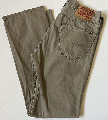 #ad LEVI STRAUSS 505 Mens Regular Fit Straight Leg Jeans Rare Solo R Tag 30x32 $24.99