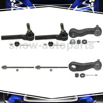 #ad For 2005 Chevrolet Express MOOG Inner Outer 6Of Idler Arm Pitman Arm Tie Rod End $344.64