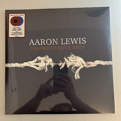 #ad NEW Aaron Lewis Frayed At Both Ends Deluxe Red amp; Blue Colored 2x Vinyl Sealed $24.99