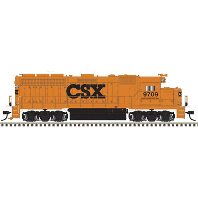 #ad Atlas Model Railroad 10004004 HO CSX MOW GP40 DCC Ready #9709 $150.95