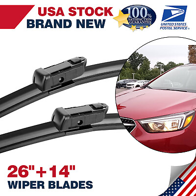 #ad For 2013 2021 Buick Encore 26quot;amp;14quot; Windshield Wiper Blade High quality Durable $12.49