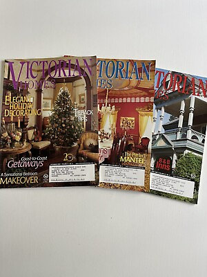 #ad Victorian Homes Magazine E x3 Dec 2002 Feb amp; June 2003 $25.00