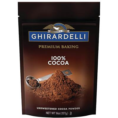 #ad Ghirardelli 100% Cocoa Unsweetened Cocoa Powder 8 oz Pwdr $12.14