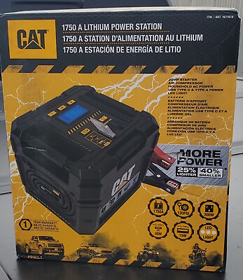 #ad CAT Cube Lithium 4 in 1 Portable Jump Starter with Air Compressor $110.00