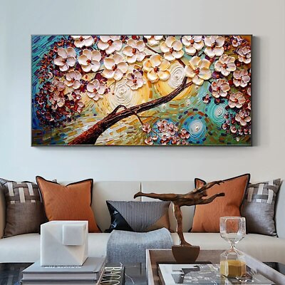 #ad Landscape Colorful Lucky Rich Tree Canvas Painting Canvas Posters amp; Prints Mural $15.97