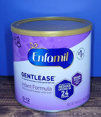 #ad Enfamil Gentlease Formula Powder Infant 19.9 Oz Can EXP 4 01 2025 $28.99