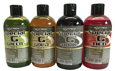 #ad **NEW Bait Tech DELUXE LIQUIDS BRAND NEW ALL 7 FLAVOURS GBP 10.75
