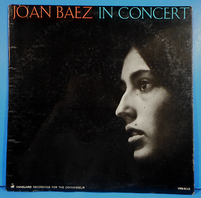 #ad JOAN BAEZ IN CONCERT PART 1 LP #x27;62 MONO ORIGINAL PRESS NICE CONDITION VG VG A $9.99