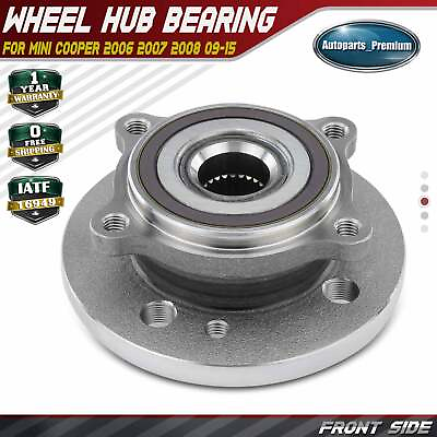 #ad Front LH RH Wheel Hub Bearing Assembly for Mini Cooper 2006 2007 2008 2009 2015 $40.29