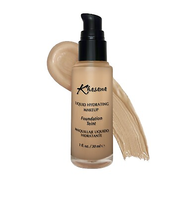 #ad Khasana Foundation Liquid Full Coverage Hydrating amp; Moisturizing Liquid Makeup $8.99