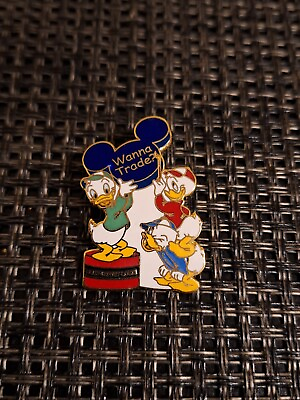 #ad 2002 Disney Ducktales Huey Dewey amp; Louie quot;Mickeys Trade Tourquot; LE 2500 Pin $24.00