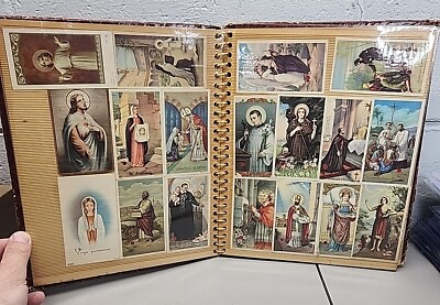 #ad Huge Lot Of 125 Antique And Vintage Italian Holy Cards And Prayer Pamphlets $99.99