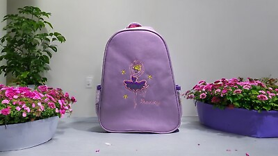 #ad 1 Pc. Girls Dance. Bag Lg. Capacity. Cute Backpack Cartoon Lightweight $11.99