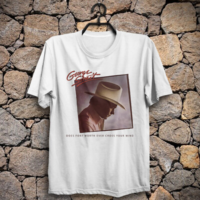 #ad George Strait Does Fort Worth Ever Cross Your Mind Merle Haggard Vintage T Shirt $19.99