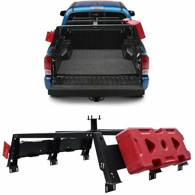 #ad For Tacoma 2005 2020 High Bed Rack Truck Luggage Carrier Texture Black Steel $299.89