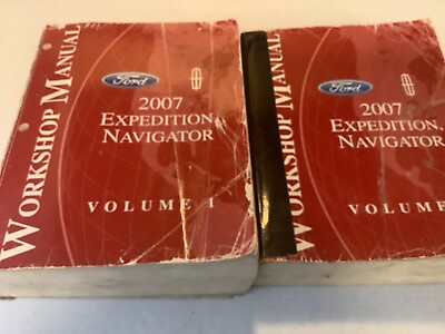 #ad 2007 Expedition Navigator Workshop Repair Manuals $100.00