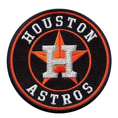 #ad 2013 Houston Astros Blue Alternate Round Road Star Logo Jersey Sleeve Patch MLB $15.34