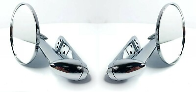 #ad Pair Exterior Rear View Side Mirrors For 1953 1966 Ford F100 F250 F350 Truck $169.99