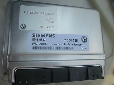 #ad BMW E39 ENGINE MODULE 528i 1999 2000 STEPTRONIC 7505517 7505553 7500255 $150.00