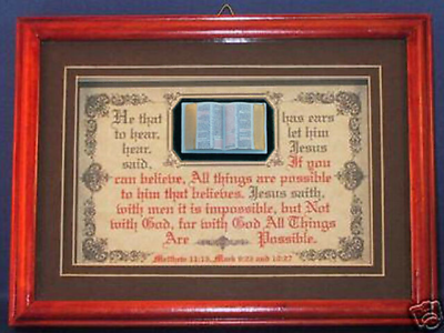 #ad NEW BIBLE VERSE PLAQUES SIGNS quot;WITH GOD ALL THINGS ARE POSSIBLEquot;CHRISTIAN GIFTS $39.95