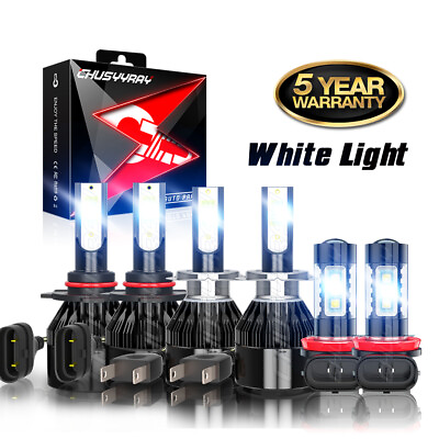 #ad For Subaru Legacy 2010 2014 6pcs LED Headlight Hi Lo Fog Light Combo Bulbs $29.99