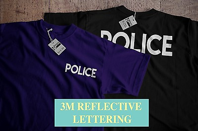 #ad New Reflective Police T Shirt $15.99