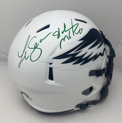 #ad LeSean quot;Shadyquot; McCoy Signed Phila. Eagles LUNAR F S REP Helmet PSA 616 $289.99
