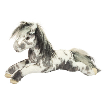 #ad STARSKY the Plush GRAY APPALOOSA HORSE Stuffed Animal Douglas Cuddle Toys #2073 $22.95