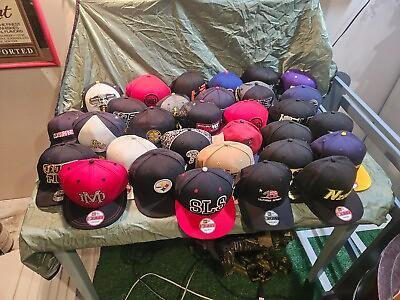 #ad NEW ERA HATS assorted snapbacks and fitted $12.00