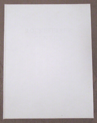 #ad Rockefeller Center 1932 1st Ed. HC Book $65.00