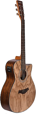 #ad Acoustica Series Acoustic Electric Guitar Electric Acoustic Guitar Ash Wood $155.99