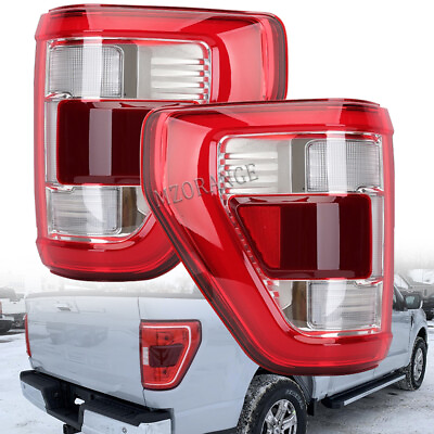 #ad Tail Light Rear Lamp Brake LED W Blind Spot For Ford F 150 XLT 2021 2022 2023 $425.82