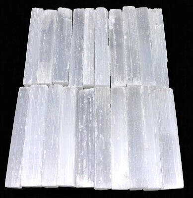 #ad Selenite Crystal Wands Bulk Selenite Sticks 2 4 6 8 Inch Crystal Wands $31.95