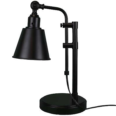 #ad Adjustable Metal Desk Lamp Black New $34.97