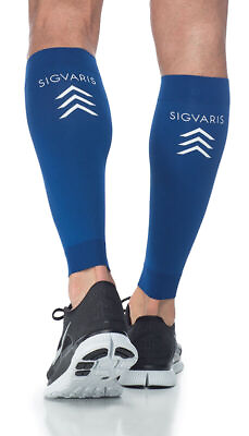 #ad Sigvaris 412V Performance 20 30 mmHg Sports Compression Leg Sleeves 1 pr $38.67