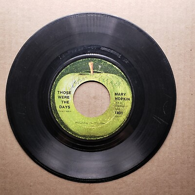 #ad Mary Hopkin Turn Turn Turn; Those Were The Days Vinyl 45 RPM $6.65