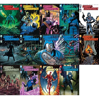 #ad Cobra Commander 2023 1 2 3 4 Image Comics Energon Universe COVER SELECT $3.88