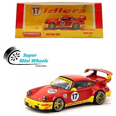 #ad Tarmac Works 1:64 Porsche RWB 964 Idlers #17 Red Hobby64 $22.99
