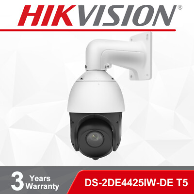#ad HIKVISION Auto track PTZ IP camera 25X ZOOM security Smart DS 2DE4425IW DE T5 AU $620.00