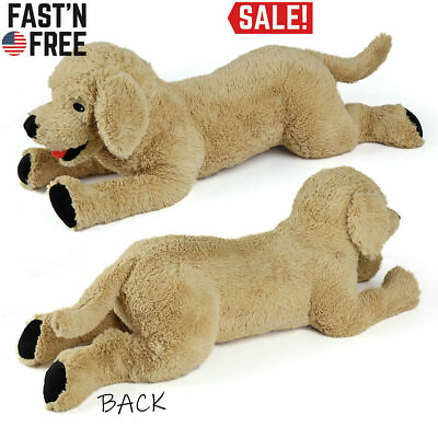 #ad 27quot; Large Golden Retriever Stuffed Plush Animal Soft Puppy Dog Toy Doll 27 In US $24.99