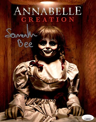 #ad Samara Lee signed inscribed 8x10 photo Anabell Creation JSA COA The Conjuring $55.99
