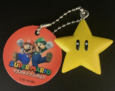 #ad Super Star Super Mario Bros. Keychain Mini Figure Nihon Auto Toy Japanese $16.90