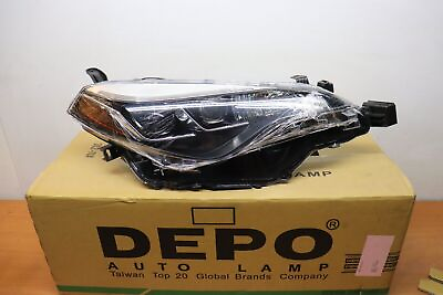 #ad #ad Dual Projector LED 2017 2018 2019 Toyota Corolla Right Passenger Side Headlight $213.27