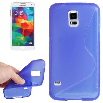 #ad Phone Cover Case Cover Protection Bumper Phone Samsung Galaxy S5 Mini Blau $14.85
