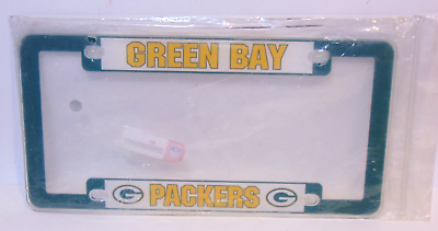 #ad Green Bay Packers License Plate Frame Cover Tag Auto Car Truck Football Gift $19.99