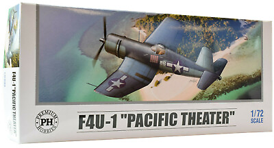 #ad Premium Hobbies F4U 1 quot;Pacific Theaterquot; 1:72 Plastic Model Airplane Kit 131V $15.99