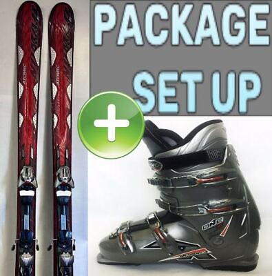 #ad Atomic Ski Package Beg Intermediate 145150155160 170cm Boot Sizes 4 13Vantage $288.00